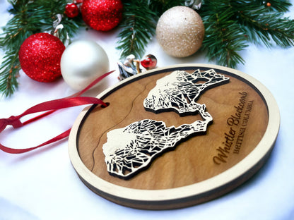 Whistler-Blackcomb Christmas Ornament - British Columbia