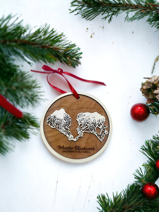 Whistler-Blackcomb Christmas Ornament - British Columbia