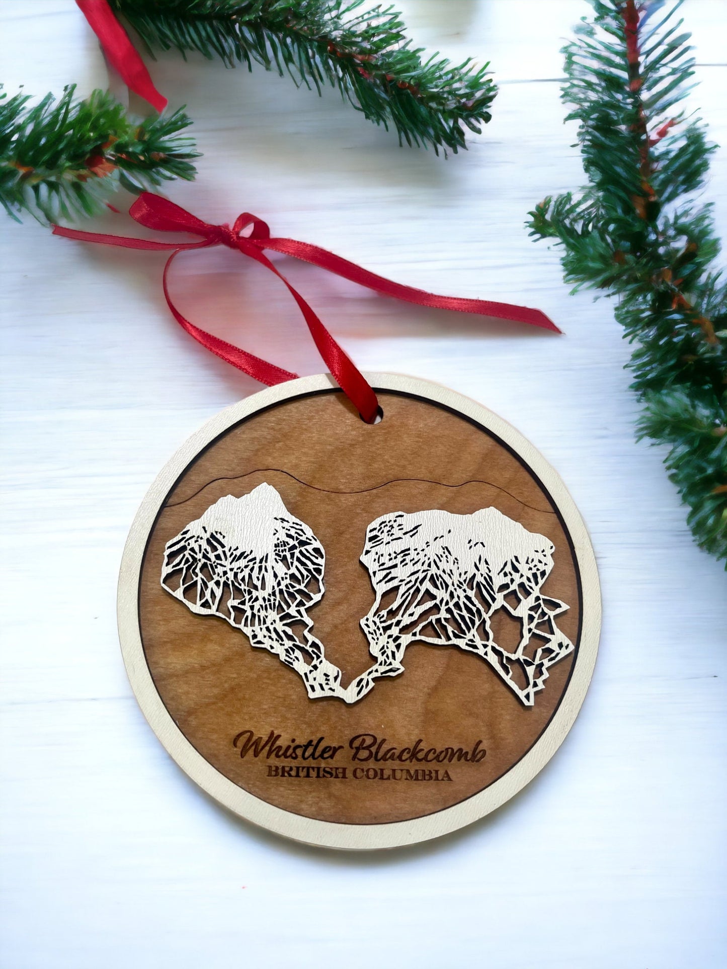 Whistler-Blackcomb Christmas Ornament - British Columbia
